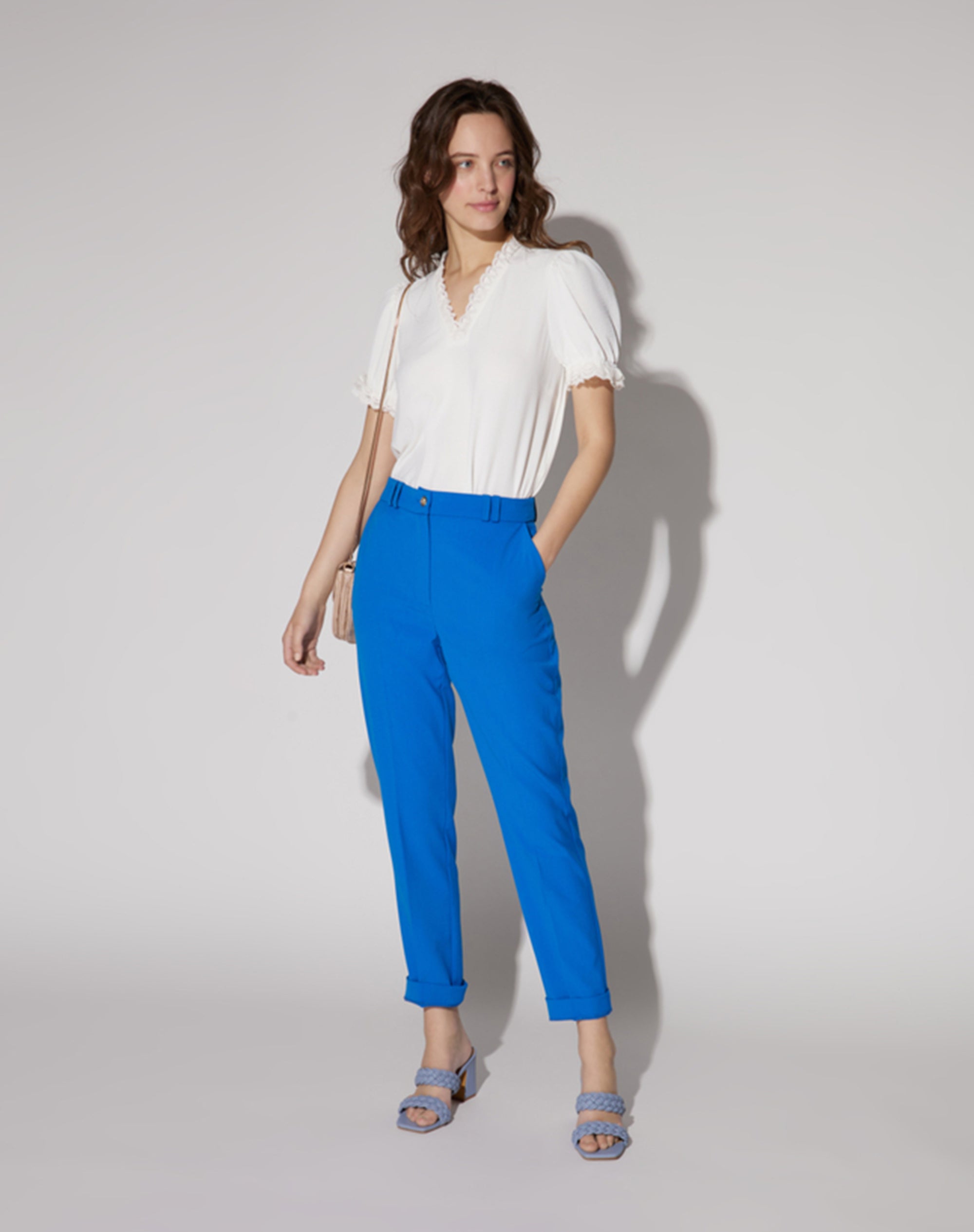 Pantalón Azul para Mujer - Compra Online Pantalón Azul para Mujer